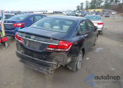 2013 Honda Civic Lx z USA, uszkodzony, nr VIN 19XFB2F52DE047725